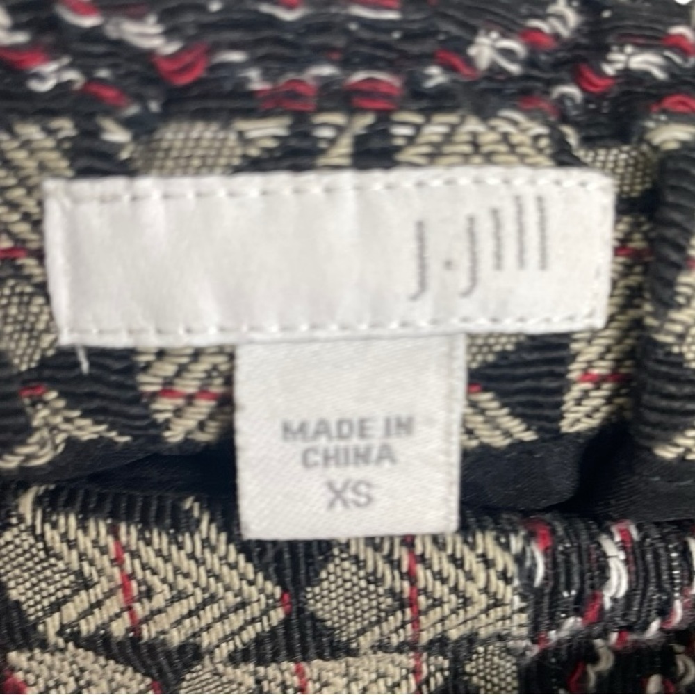 J. Jill Women’s Textured Mini Skirt - Picture 2 of 3